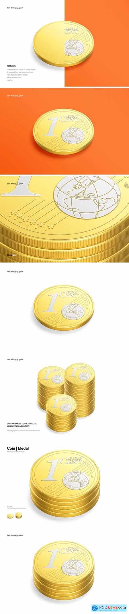 Coin Mockup