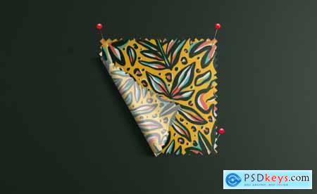 Fabric Swatches Mockup 6482265