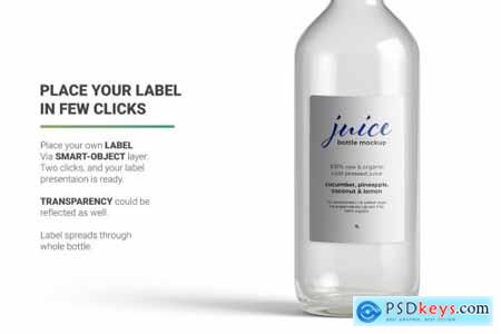 Juice Bottle Mockup 5742701