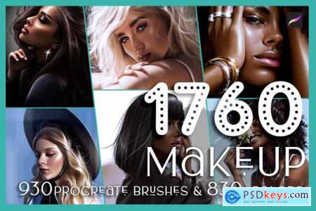 930 Procreate Makeup Brushes 6281796