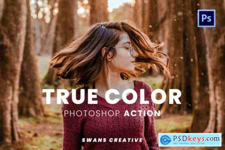 True Color Photoshop Action