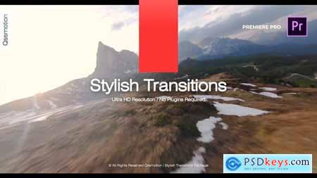 Stylish Transitions For Premiere Pro 34093347