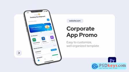 Corporate App Promo for Premiere Pro 34096293