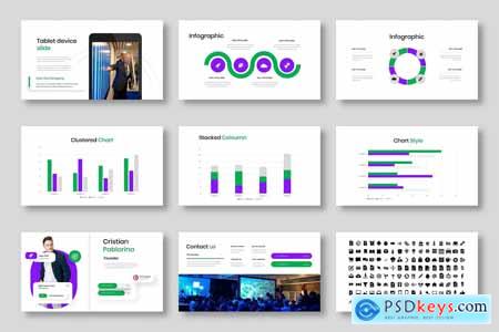 Lisanto - Business Powerpoint, Keynote and Google Slides Template