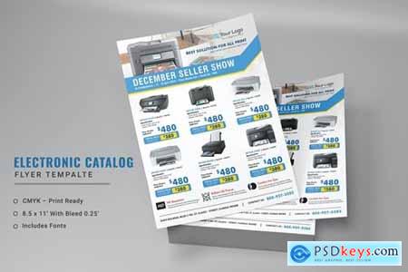 Electronic Catalog Product Flyer