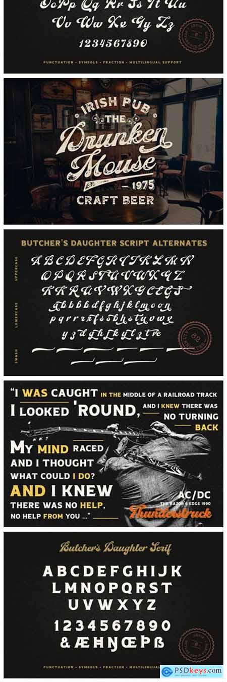 Butchers Daughter Font