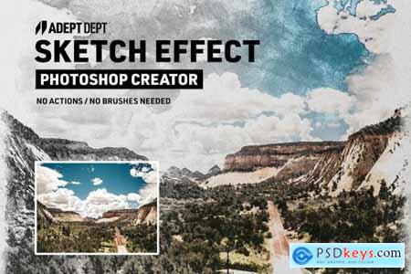 Photoshop Sketch Effect Creator 6284312