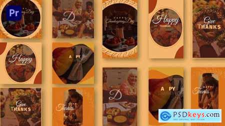 Thanksgiving Day Instagram Promo Mogrt 136 34087428