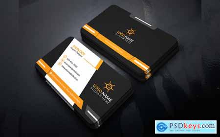 Business Card With PSD & Vector Corporate Identity o97968
