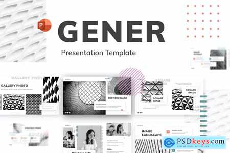 Gener Multipurpose Creative PowerPoint Template ZNQKGWW