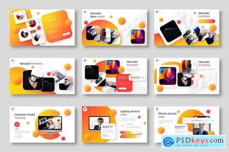 Nevada - Business Powerpoint, Keynote and Google Slides Template