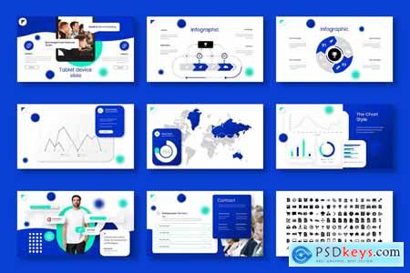 Trevor  Business Powerpoint, Keynote and Google Slides Template