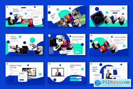 Trevor  Business Powerpoint, Keynote and Google Slides Template