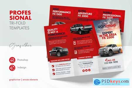 Commercial Vehicle Tri-Fold Templates L3RCYGG