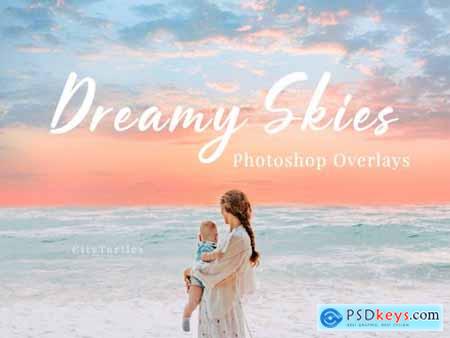 30 Dreamy Pastel Sky Overlays 6252243