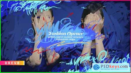 Fashion Opener- Promo- Slideshow- Marketing- Shop- Beauty Blog- Hand Drawing- Brush- Black Friday 24 34040602 Free