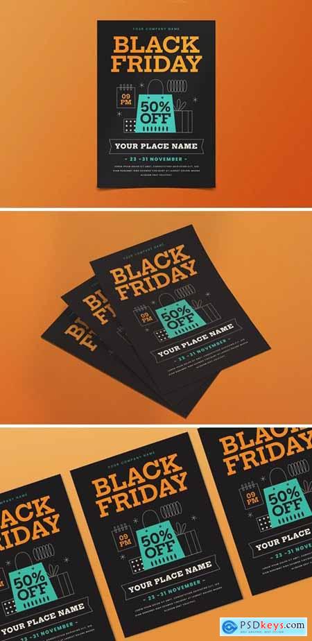 Black Friday Sale Flyer HB5CW8C