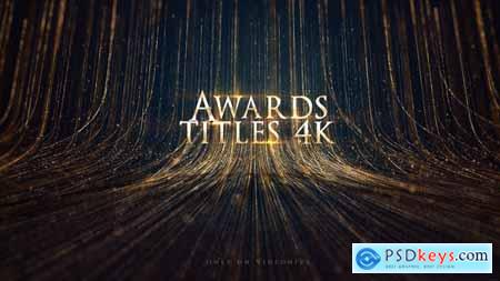 Awards Titles 4K and Awards Background Loop 4K 22399668