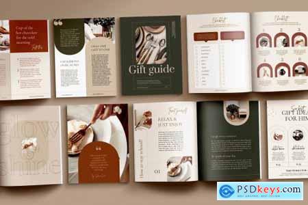 Holiday Gift Guide - CANVA, InDesign 5583184