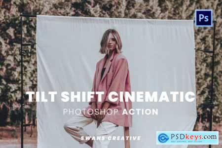 Tilt Shift Cinematic Photoshop Action