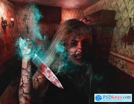 Exorcism Photoshop Action 5299028