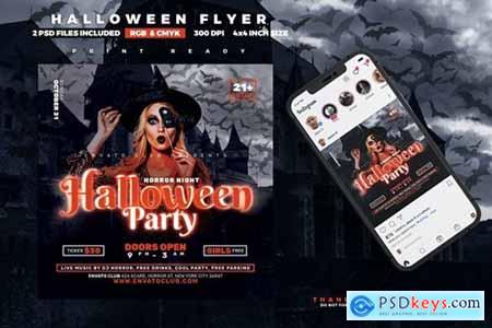 Halloween Party Flyer793