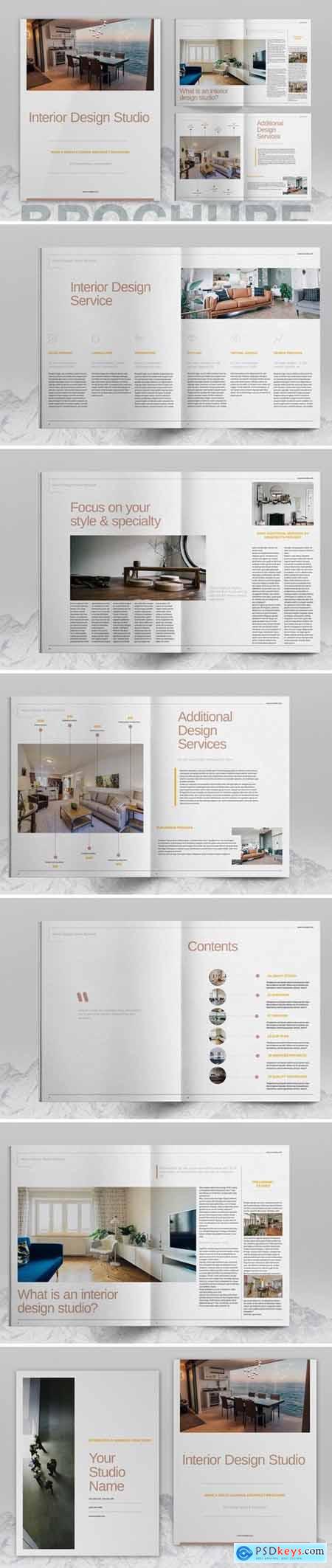 Interior Design Studio Brochure Template