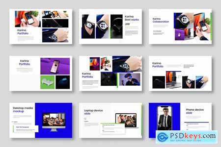 Karina - Business Powerpoint, Keynote and Google Slides Template