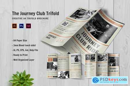Journey Club Ride Trifold Brochure 4W2S9XS