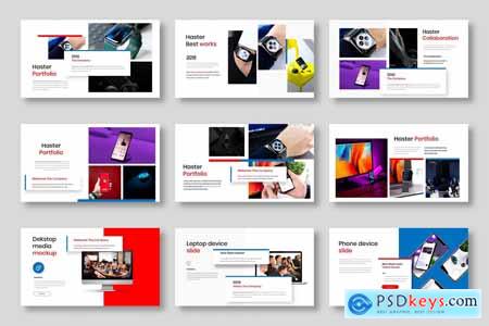 Huster - Business Powerpoint, Keynote and Google Slides Template