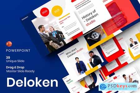 Deloken - Business Powerpoint, Keynote and Google Slides Template