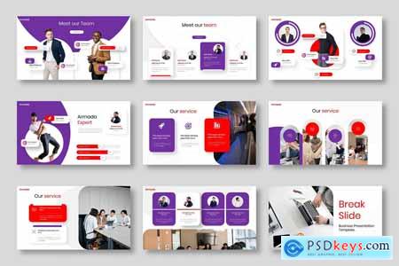 Armada - Business Powerpoint, Keynote and Google Slides Template