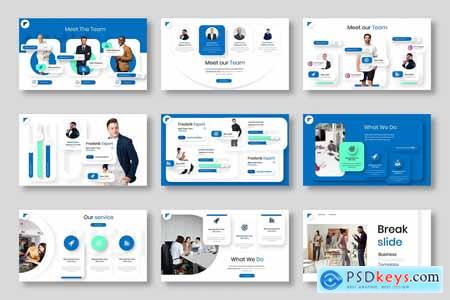 Frederik - Business Powerpoint, Keynote and Google Slides Template