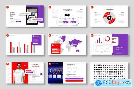 Bardox  Business Powerpoint, Keynote and Google Slides Template