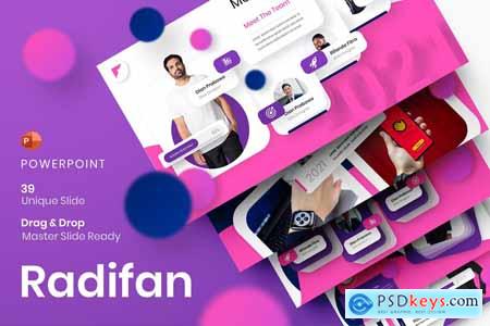 Radifan  Business Powerpoint, Keynote and Google Slides Template