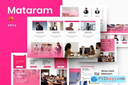 Mataram  Business Powerpoint, Keynote and Google Slides Template