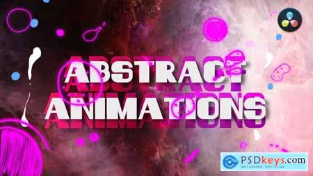 Abstract Animations Pack 01 - DaVinci Resolve - 34041303