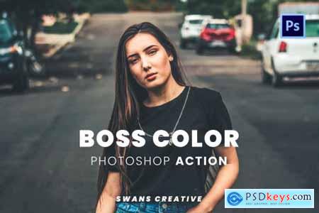 Boss Color Photoshop Action