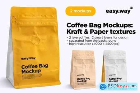 Coffee Bag PSD Mockups 6024410