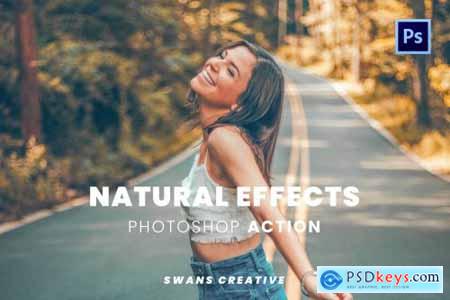 Natural Effects Photoshop Action