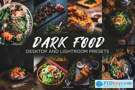 6 Dark Food Lightroom Presets 6426609