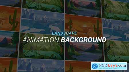 Landscape - Animation background 34221971
