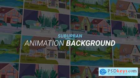 Suburban - Animation background 34221990