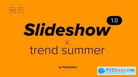 Trend Summer Slideshow - for Premiere Pro Essential Graphics 34200300