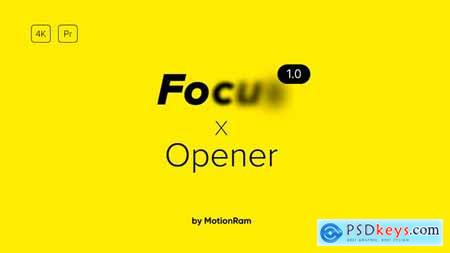 Focus Opener for Premiere Pro Essential Graphics 34216839