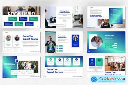 Gotio - Creative Economic Culture Powerpoint, Keynote and Google Slides Template