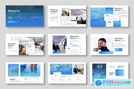 Naomi - Business Powerpoint, Keynote and Google Slides Template