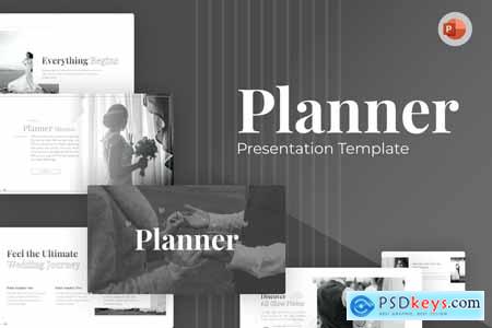 Planner Event Organizer PowerPoint Template UR5T4QE