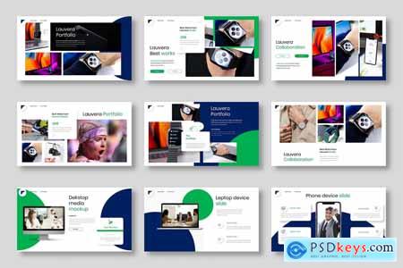 Lauvera  Business Powerpoint, Keynote and Google Slides Template
