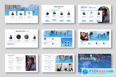 Naomi - Business Powerpoint, Keynote and Google Slides Template